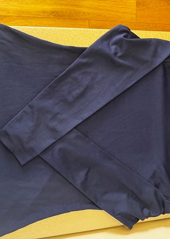 Tam Tesettür Uyumlu 4 Parça Haşema  Mavi/Lacivert - Görsel 12