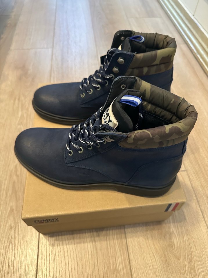 Tommy Jeans Lacivert Erkek Bot - Görsel 2