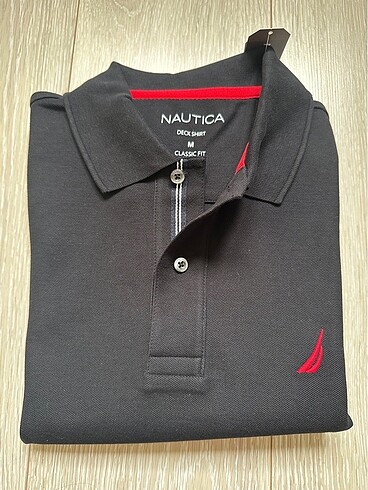 NAUTICA - Polo T-shirt - Siyah (M)