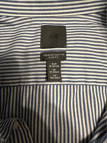 m Beden mavi Renk H&M gömlek - M beden