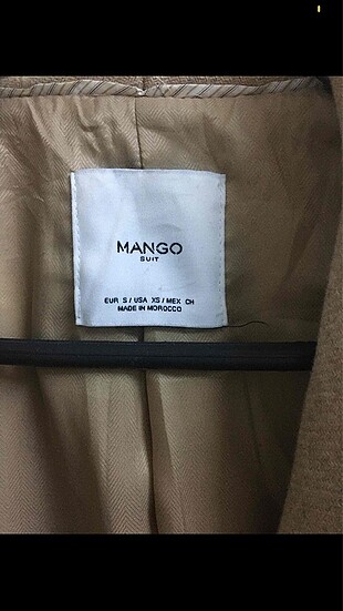 s Beden Mango kaşe kaban