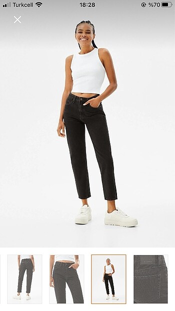 Pull and bear mom jean