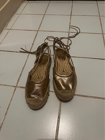 Stradivarius Stradivarius bağcıklı espadril