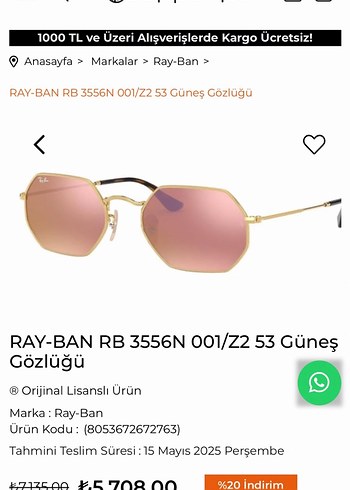 Beden çeşitli Renk Rayban Kadın Güneş Gözlüğü