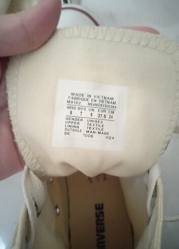 37,5 Beden Orijinal Converse