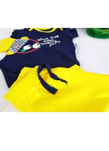 Mini World Bebek Pamuklu 2'li Alt Üst Takım