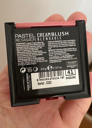 Pastel Bej Krem Allık - 41 No - Görsel 3