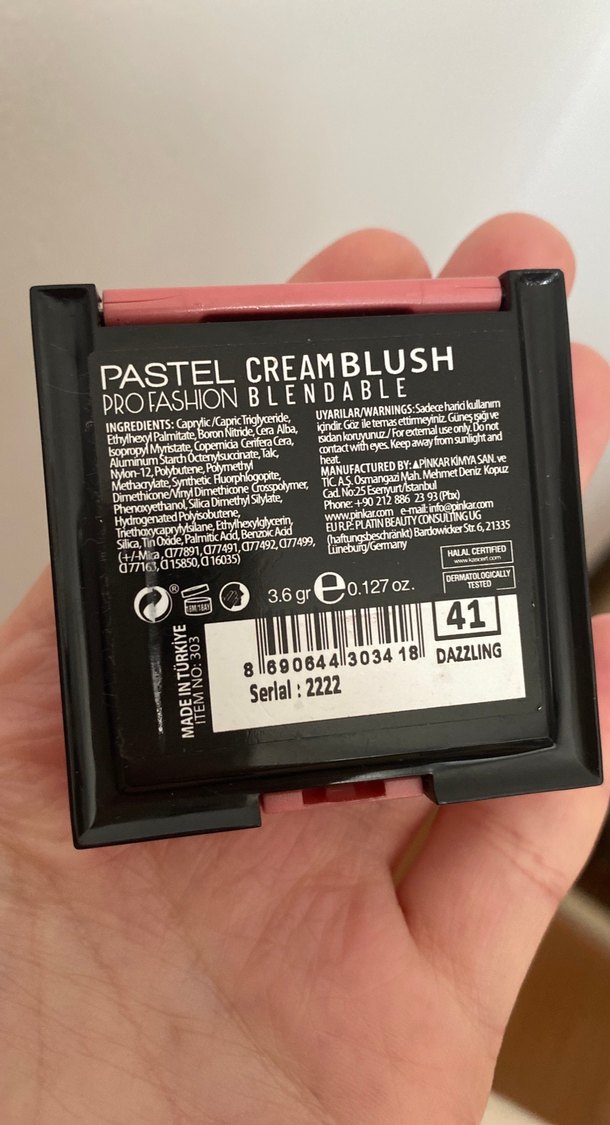 Pastel Bej Krem Allık - 41 No - Görsel 3