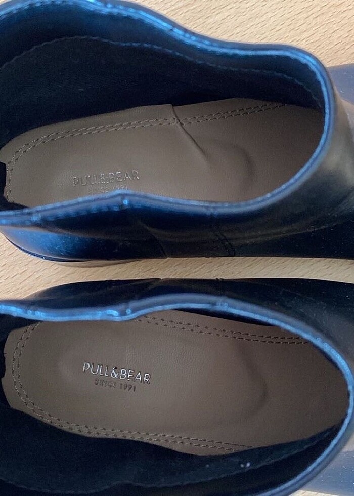 Pull&Bear Siyah Bot - Görsel 5