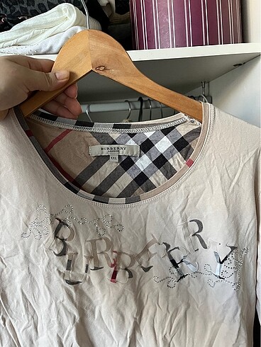 xxl Beden ten rengi Renk burberry tişört