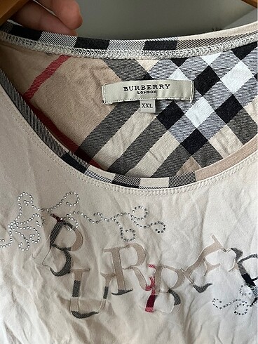 xxl Beden burberry tişört