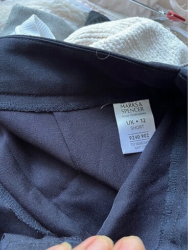 40 Beden lacivert Renk marks spencer kumas pantolon