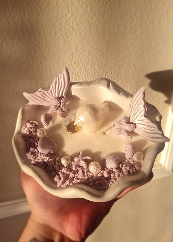Zara Home Pastel Deniz Temalı Mum