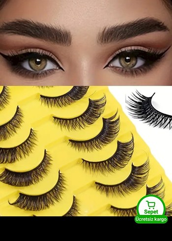 Takma Kirpik Seti - Görsel 5