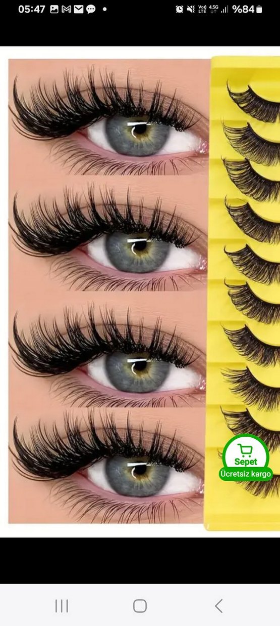 Takma Kirpik Seti - Görsel 2