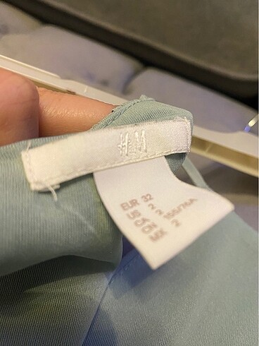 xs Beden turkuaz Renk H&m elbise