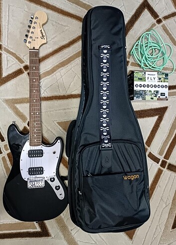  Beden Renk Set Halinde Squier Mustang Elektro Gitar