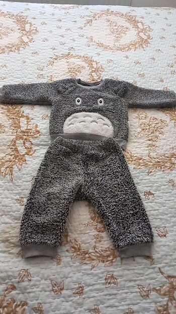 Pelus ikili bebek takım 
