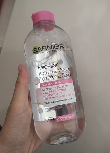 Garnier makyaj temizleme suyu