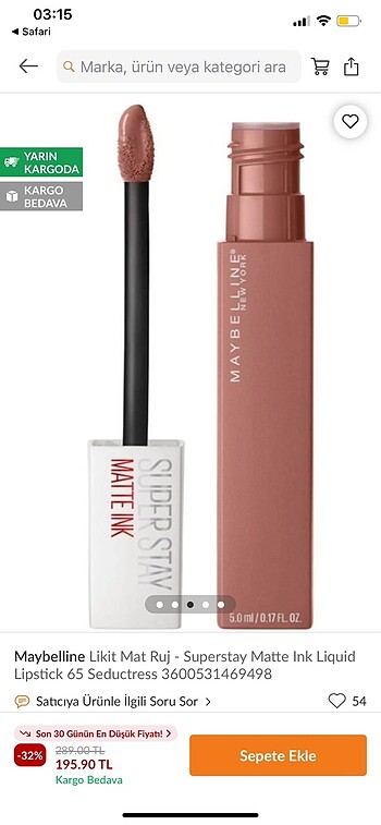 Maybelline new york 65