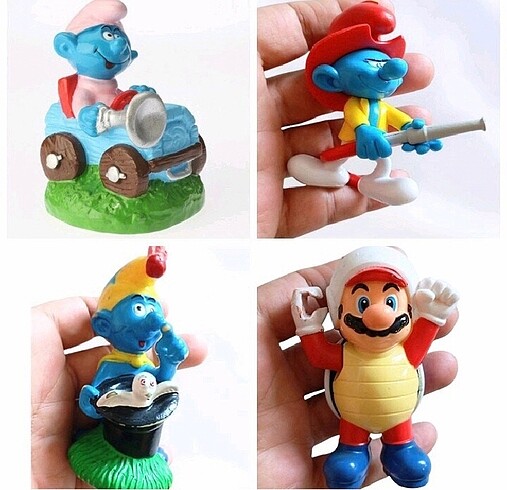 Şirinle&Süper Mario Retro 90'Lar