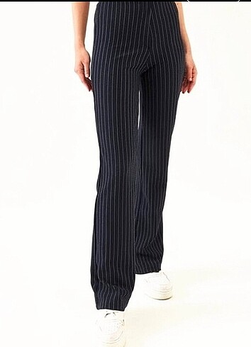 Mango Çizgili Maskülen Pantolon