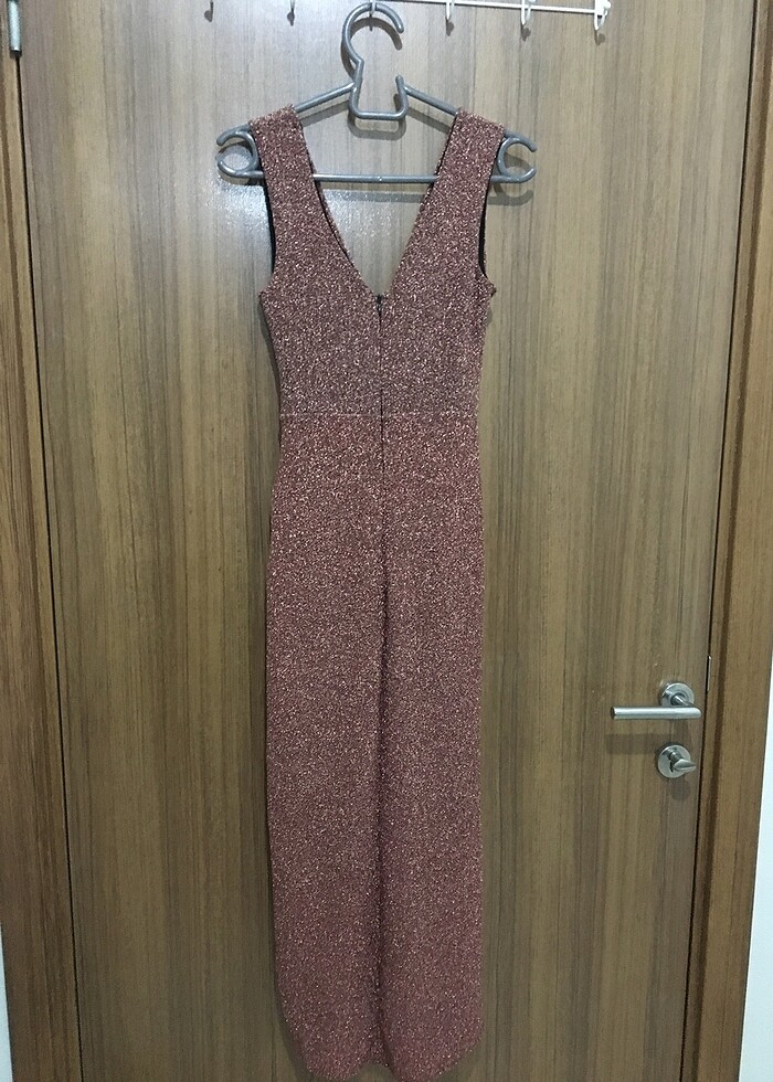 Şık abiye elbise - Görsel 4