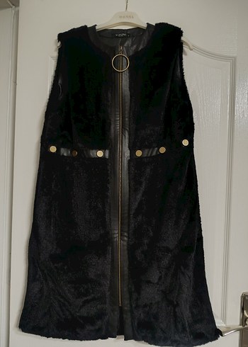 Angora yelek cepli - Görsel 4