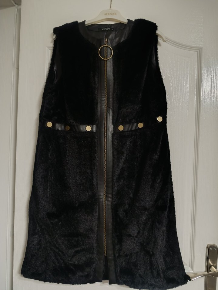 Angora yelek cepli - Görsel 4