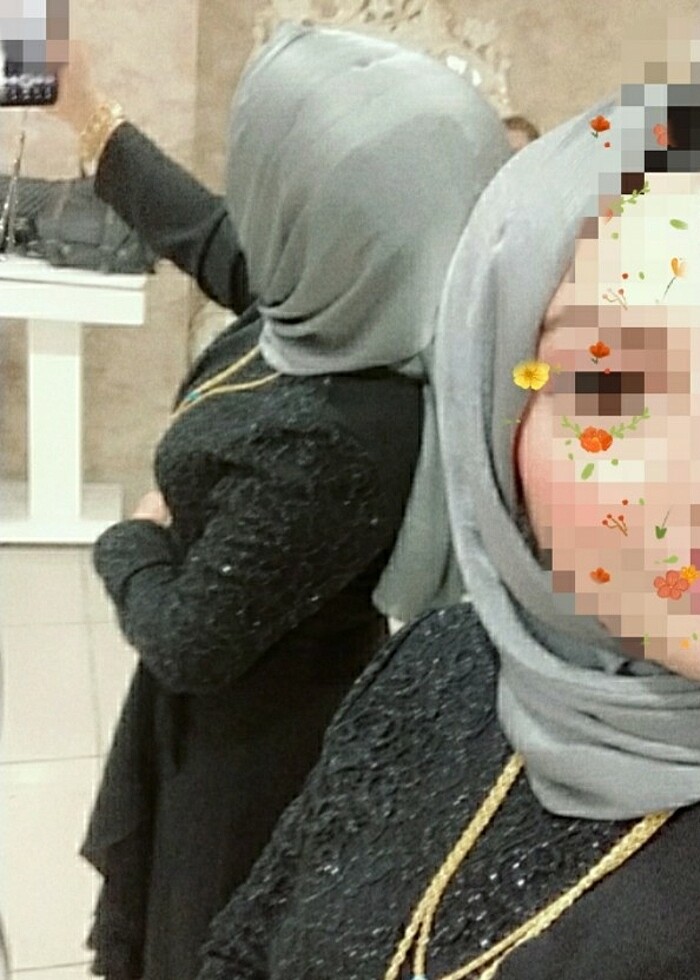 Tesettür şık abiye - Görsel 2