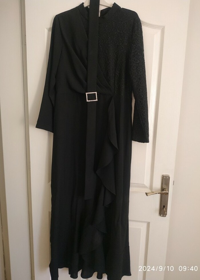 Tesettür şık abiye - Görsel 3