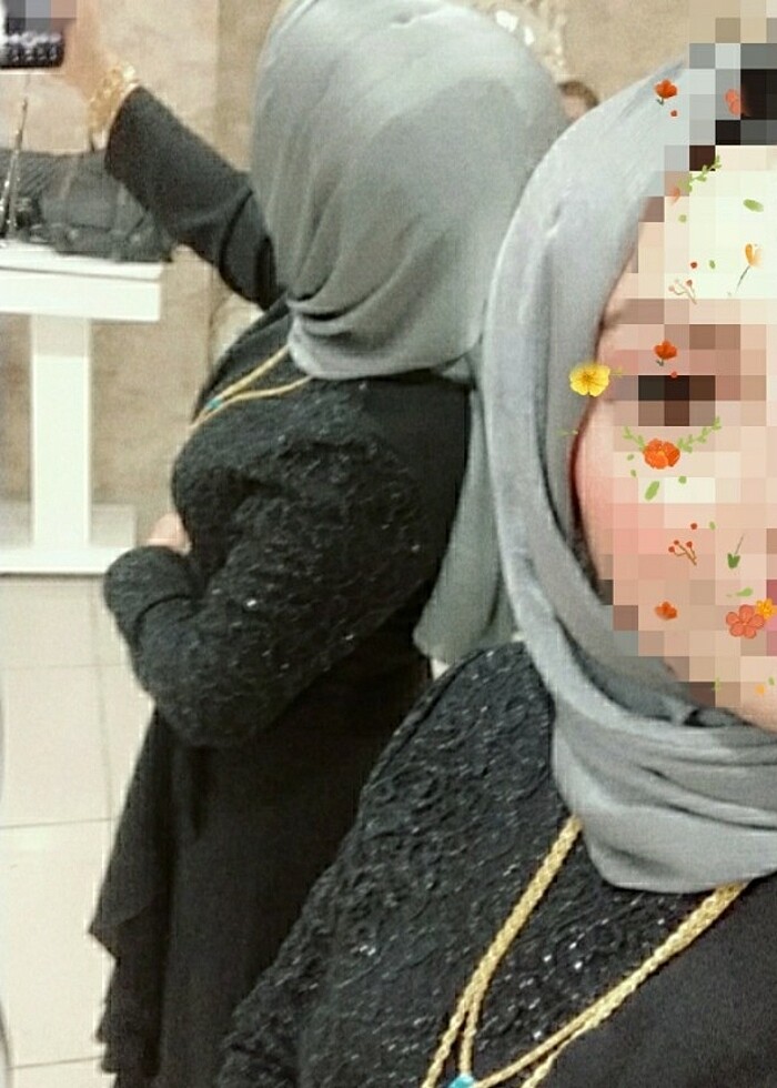 Tesettür şık abiye - Görsel 4