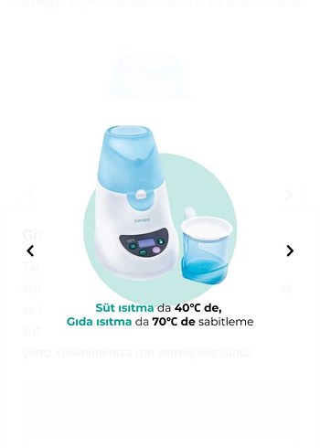Mamajoo 3 İşlevli Sterilizatör ve Isıtıcı - Görsel 3