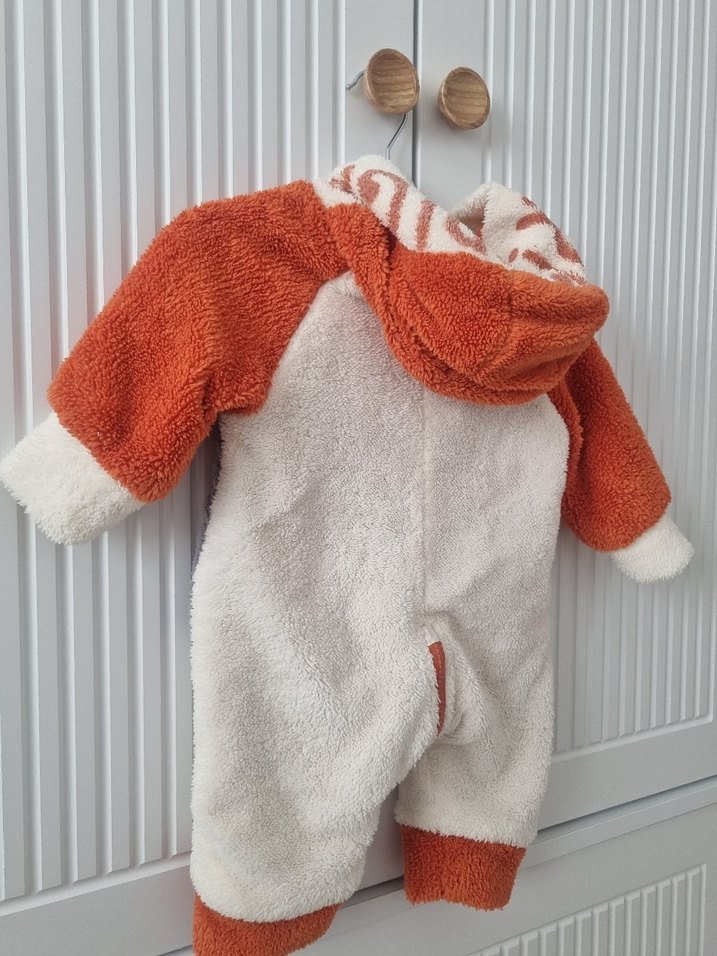 Kürk Detaylı Erkek Bebek Kışlık Tulum - Görsel 2