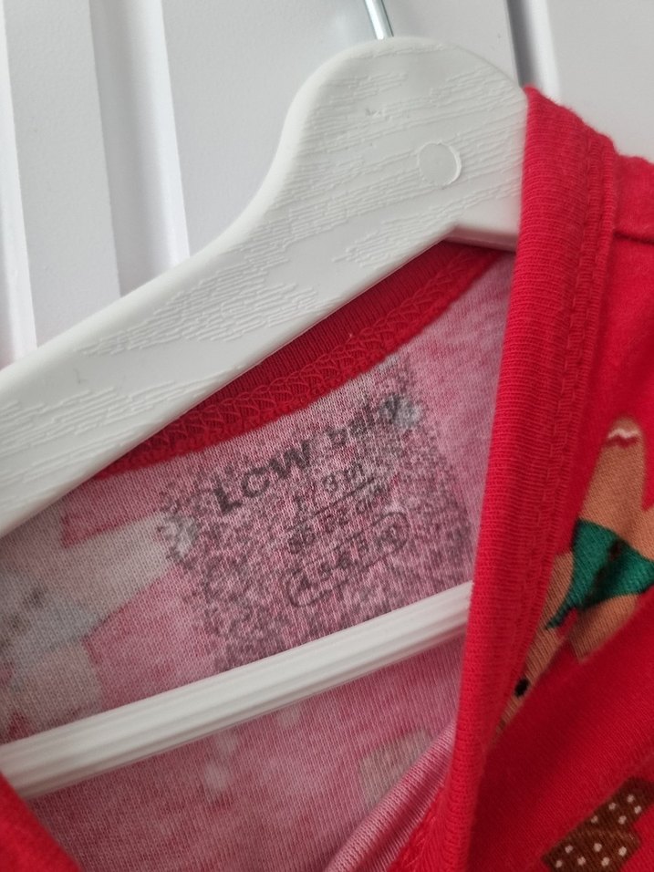 Kırmızı Baskılı Bebek Erkek Tulum - Görsel 4