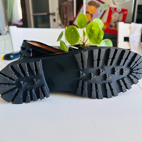 40 Beden Hiç kullanılmamış rugan loafer