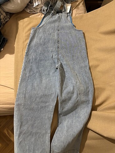 m Beden Kadın tulum salopet etiketli fulla moda