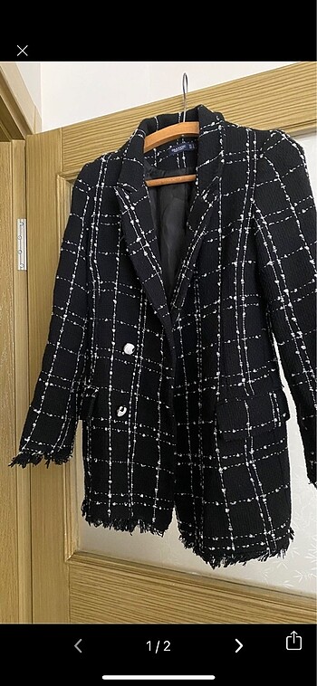 Tüvit blazer ceket