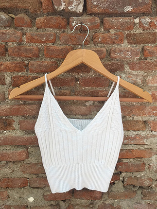 Diğer XS Beden örgü crop top