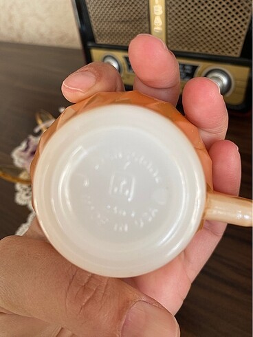 Anchor hockıng sarı fincan - Görsel 5