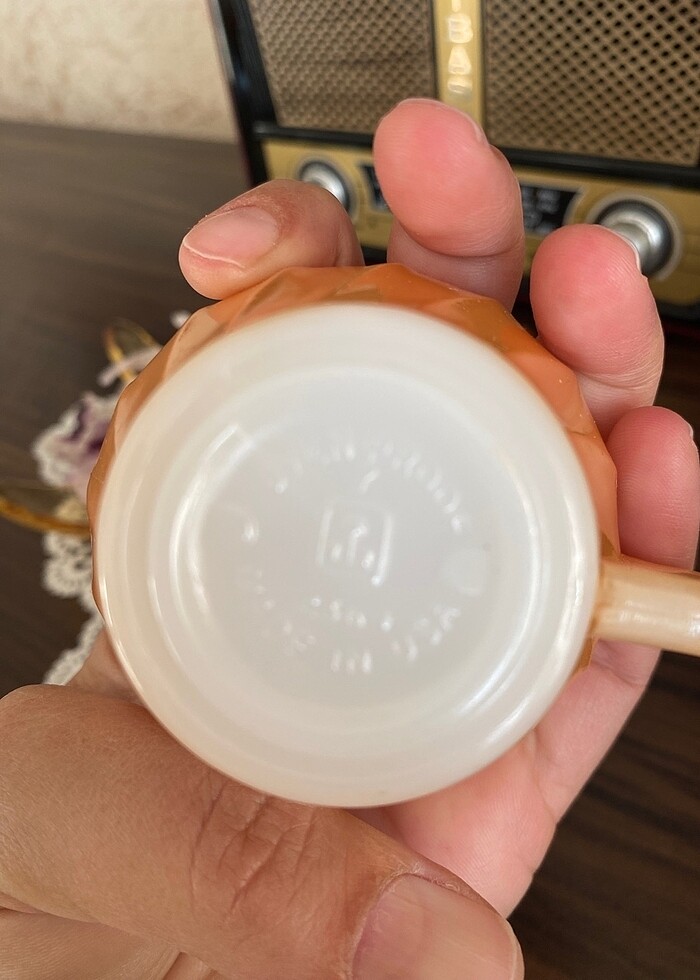 Anchor hockıng sarı fincan - Görsel 5