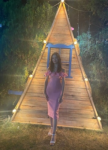 Trendyol & Milla Pembe elbise