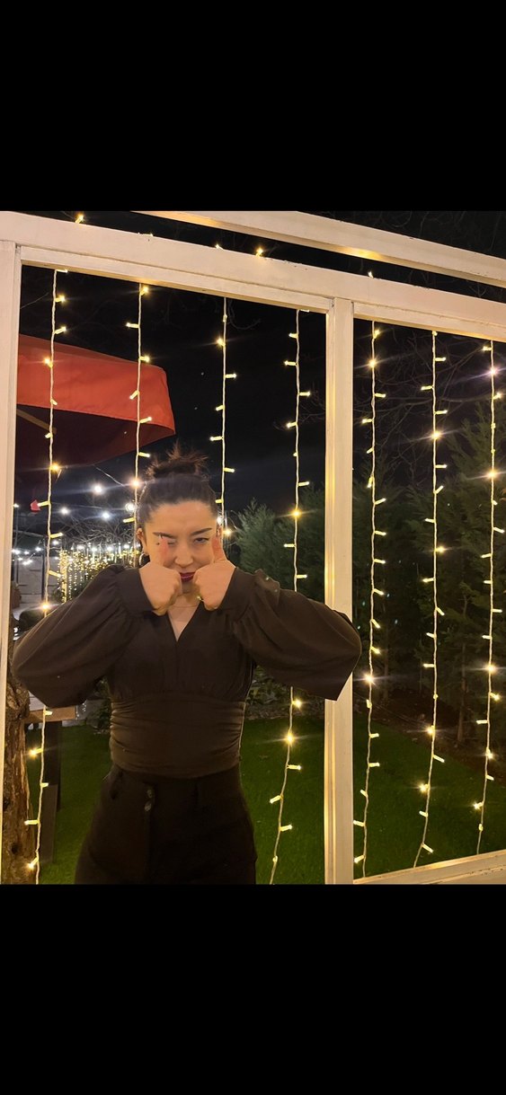 V yaka bluz - Görsel 3