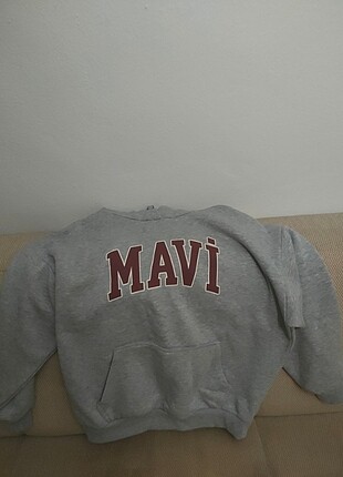 Mavi gri sweatshirt