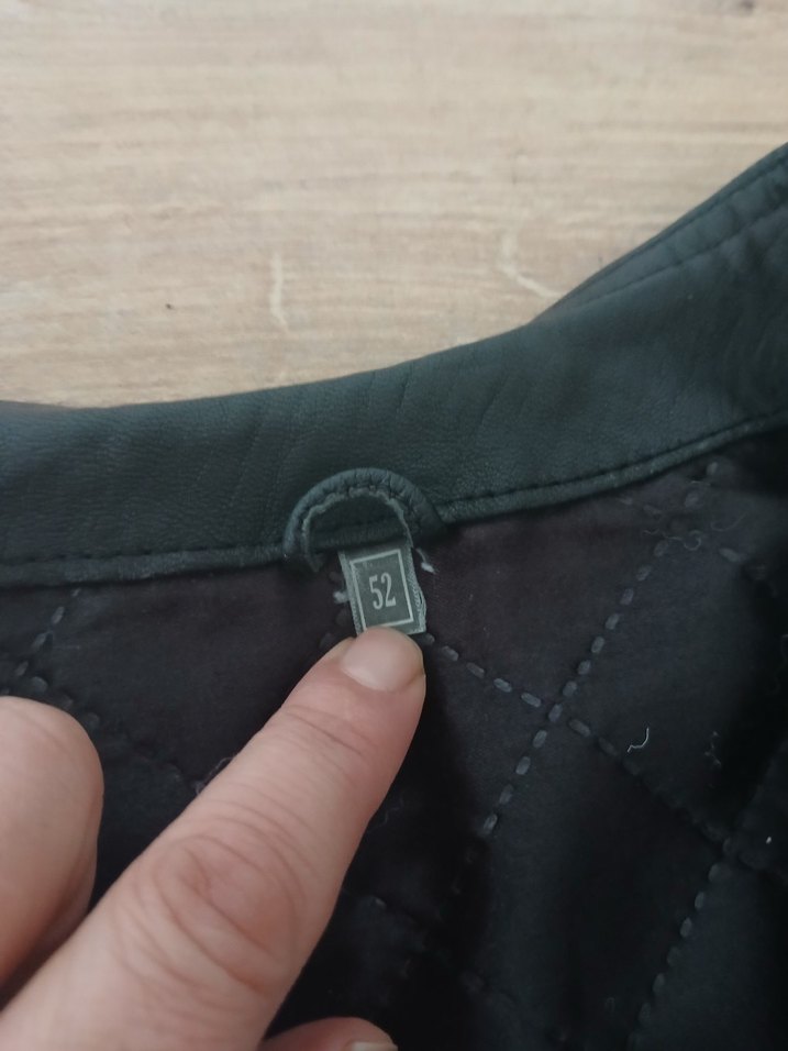 Erkek Siyah Deri Biker Yelek - Görsel 3