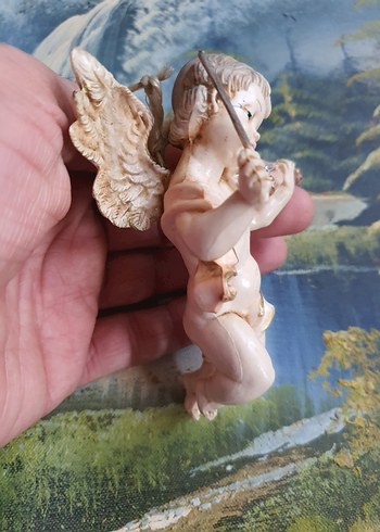 Beden çeşitli Renk depose vintage Melek Biblo