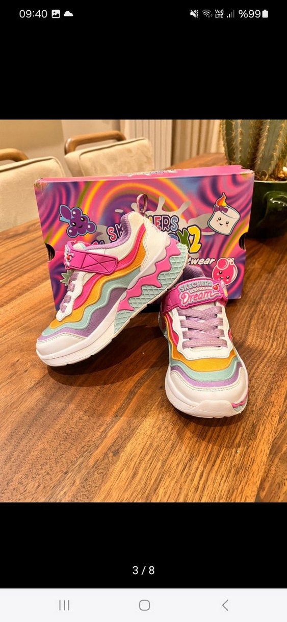 Skechers Kız Çocuk dondurma.kokulu - Görsel 3