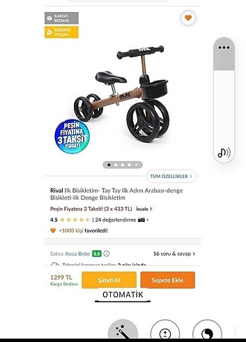 Diğer Denge bisikleti