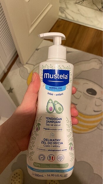 Mustela yenidoğan şampuan