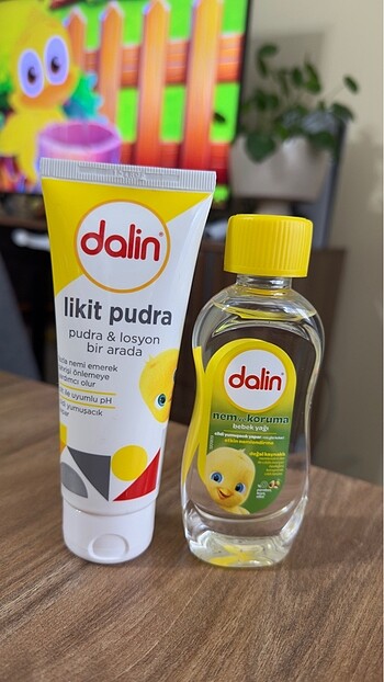 Dalin Bebek yağı & likit pudra